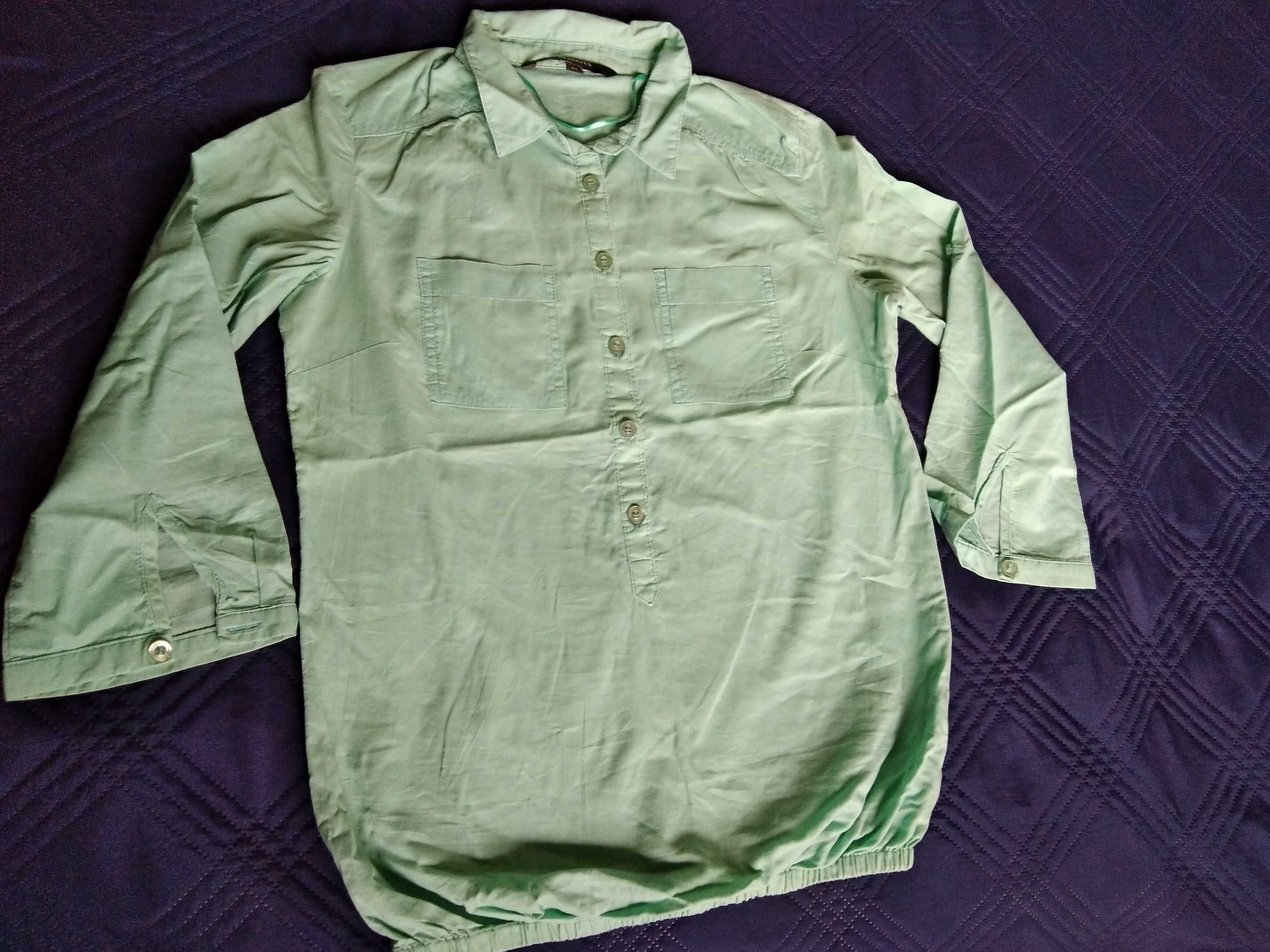 Koszula rozmiar 34 Reserved, zielona koszula rozmiar 34
