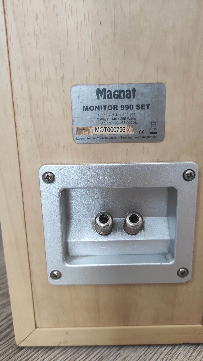 Kolumny Magnat monitor 990 SET