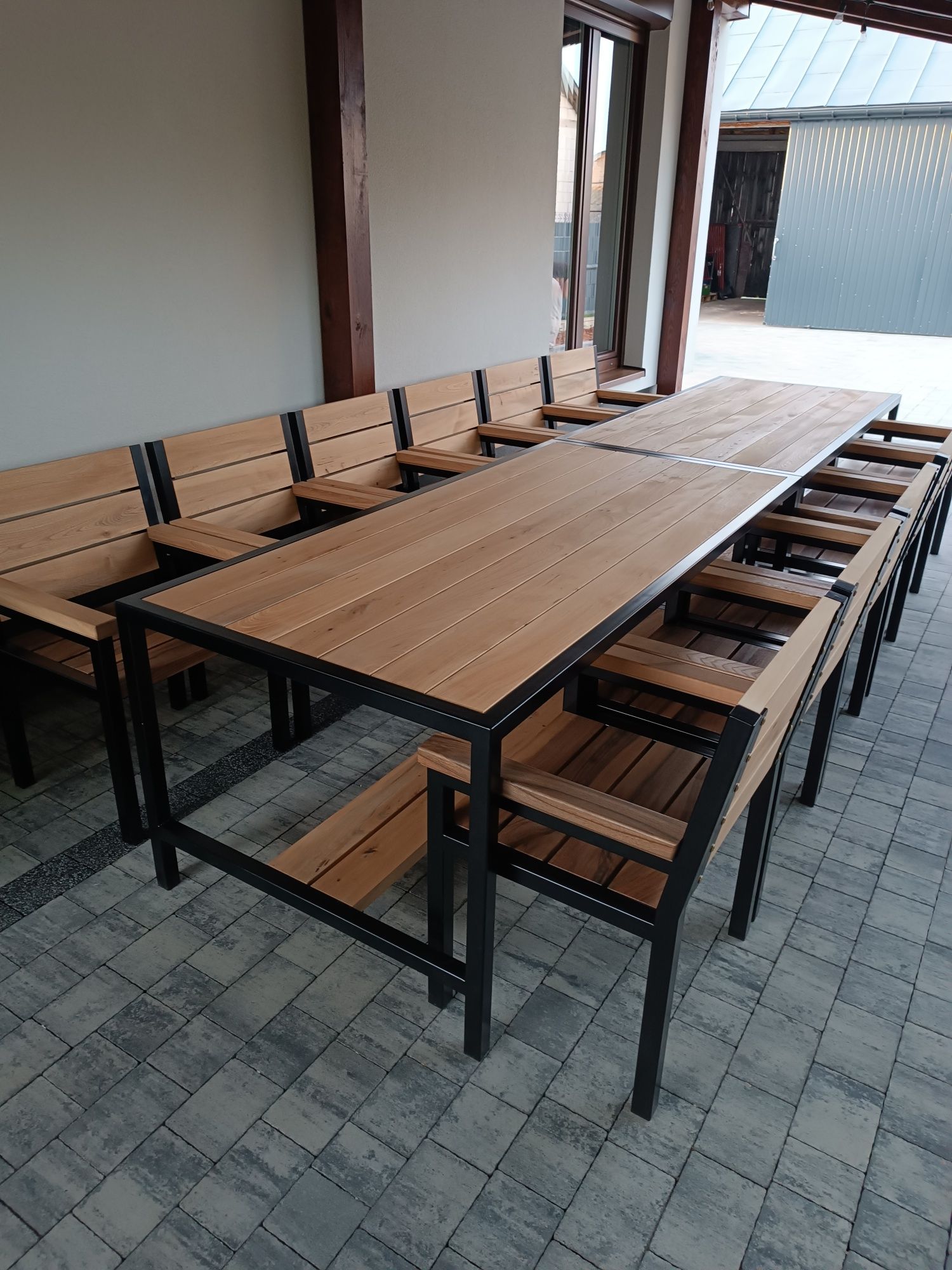 Meble ogrodowe loft