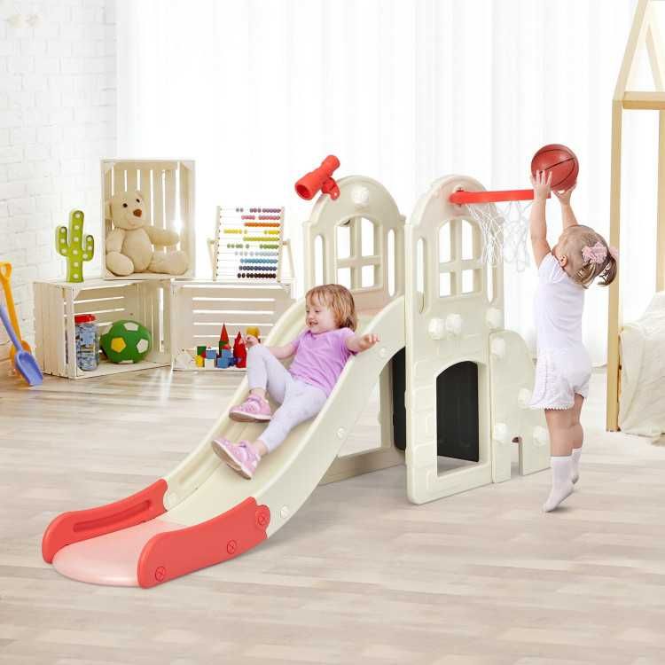 Игровой набор «Скалодром для малышей» 6-в-1 Costway TY328020PI