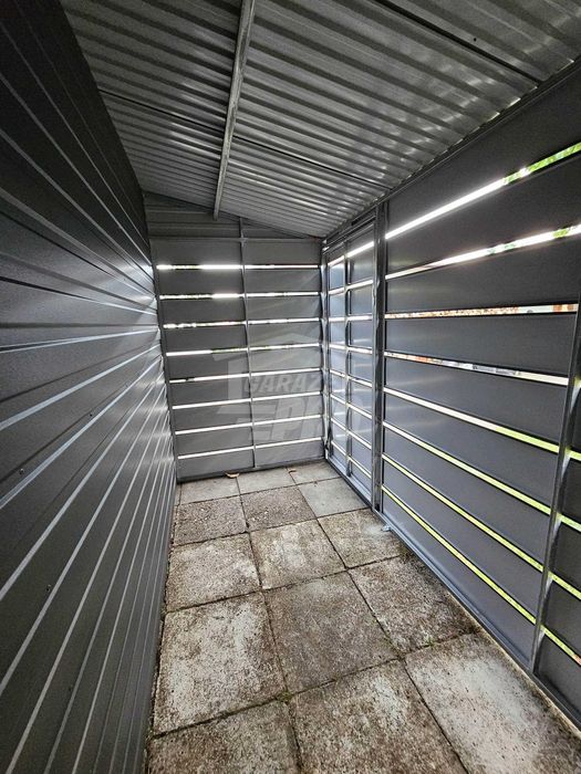 Schowek Domek Ogrodowy 2,5x3,5 wiata 1x3,5 drzwi okno dach GP624