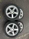 Felgi aluminiowe DEZENT 16” 5x112 + opony Continental 195/55 R16