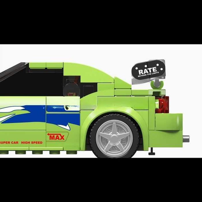 Klocki 390 el. G5 pojazd sportowy gablota Mould King 27033