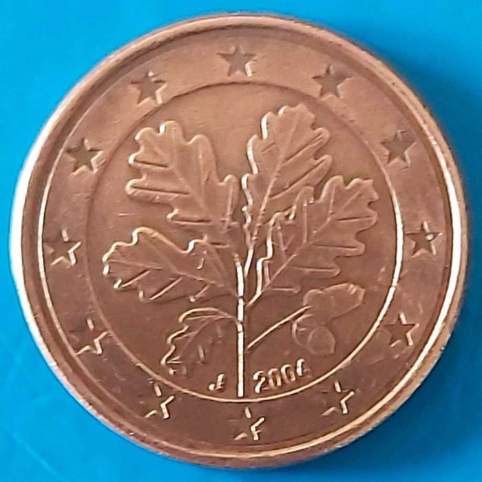 5 Cêntimos de 2004 * J * da Alemanha