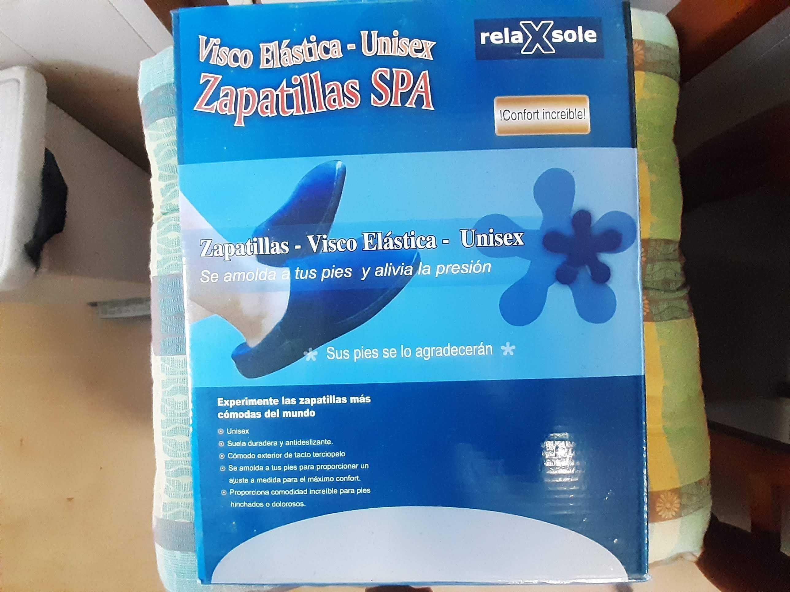 Sapatilhas SPA Visco Elástica Unisexo, L, novas, na embalagem original