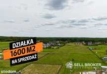 Działka budowlana 1 600 m2 / świetna lokalizacja