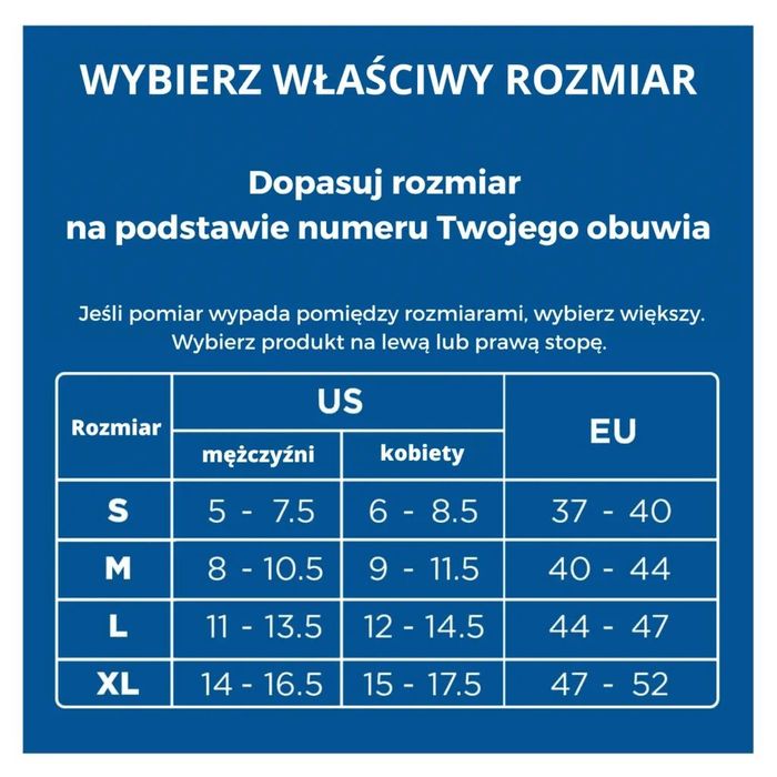 Stabilizator kostki zamst stawu skokowego prawy L A1 S