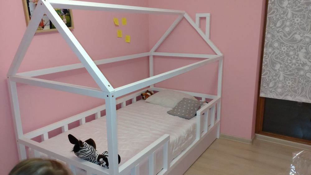 Łóżko domek z szufladą