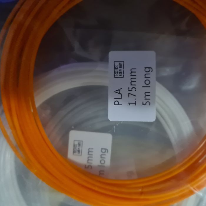 3д пластик PLA 1.75mm 10 кольорів