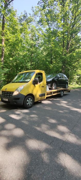 Transport autolawetą pomoc drogowa