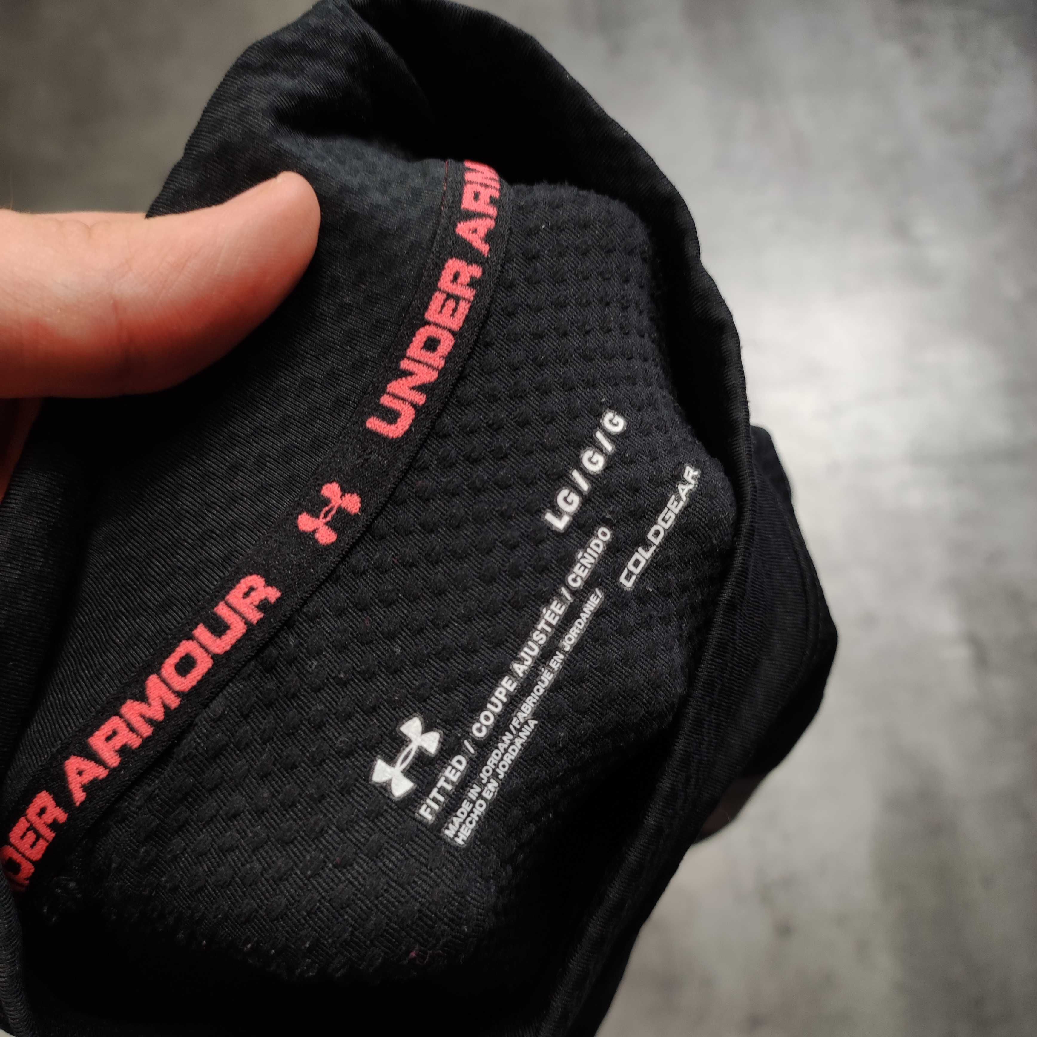 MĘSKA Sportowa Bluza Casual Siłownia Under Armour PREMIUM Czarna Logo