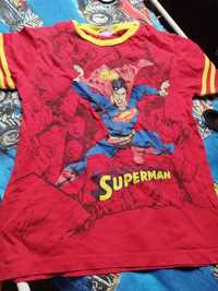 Koszulka na 128 cm chłopieca Supermen