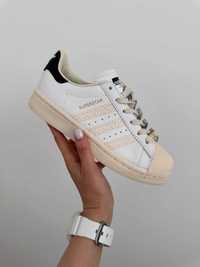 Кроссовки ADIDAS SUPERSTAR White Beige Gold