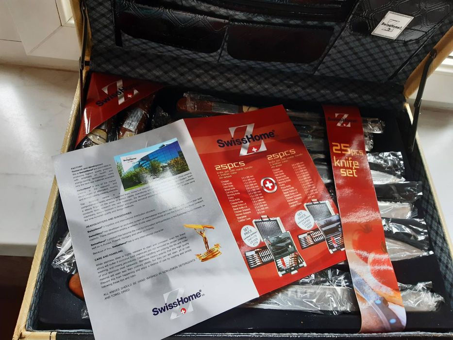 Столовый брендовый набор в кейсе Swiss Home.