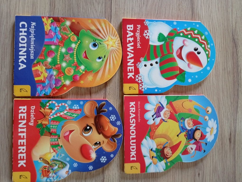 4 książeczki z wydawnictwa Wilga
