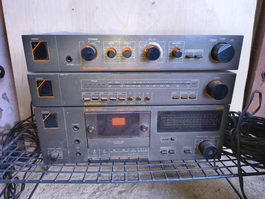 Zestaw UNITRA PW3015, T3015, M3016, + kolumny