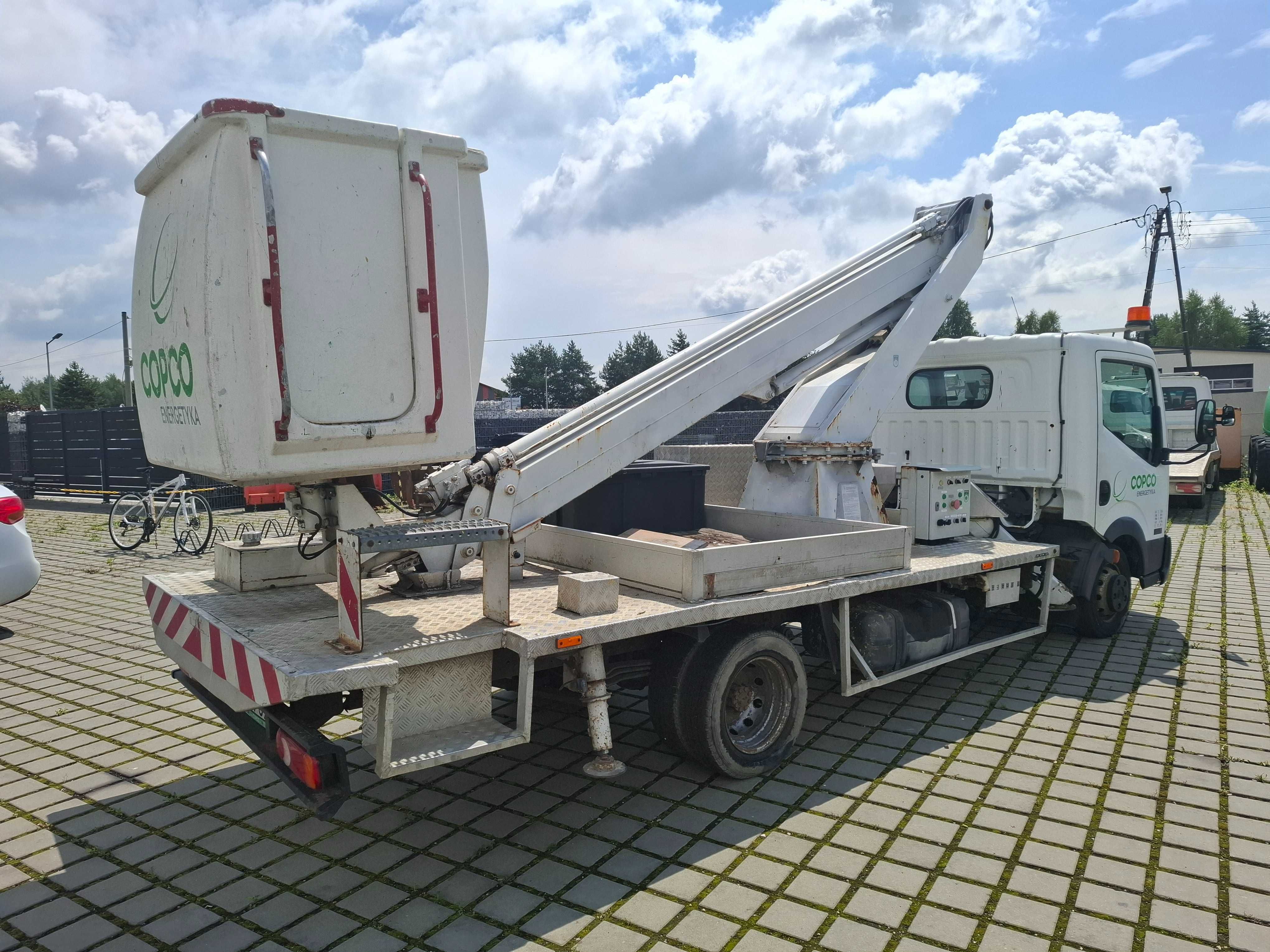 Nissan Cabstar z podnośnikiem koszowym Comilev 160 EN160TVL