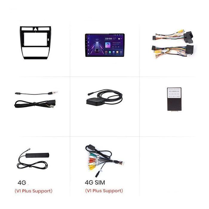 Radio nawigacja Audi A6 C5 1997- 2004 Carplay Android Auto 2GB 32GB