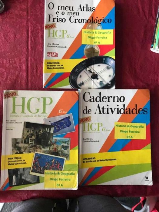 Livro história geografia de portugal 6º ano