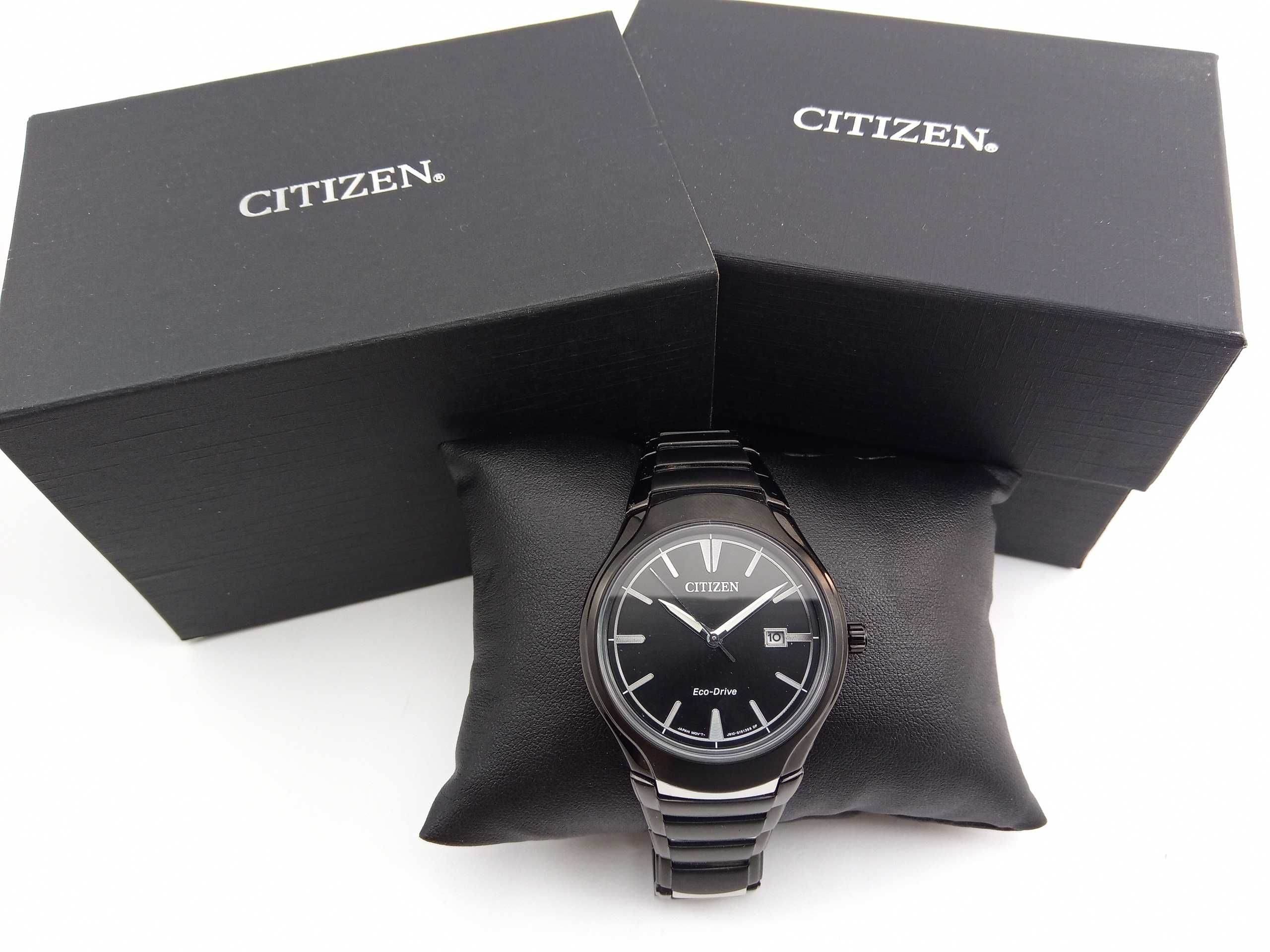 Японские мужские часы Citizen Eco-Drive AW1558-58E, солнечная батарея