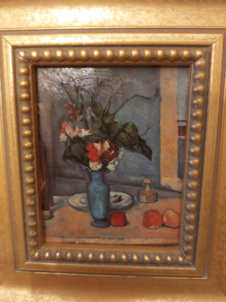 "Le vase blue" Cézanne