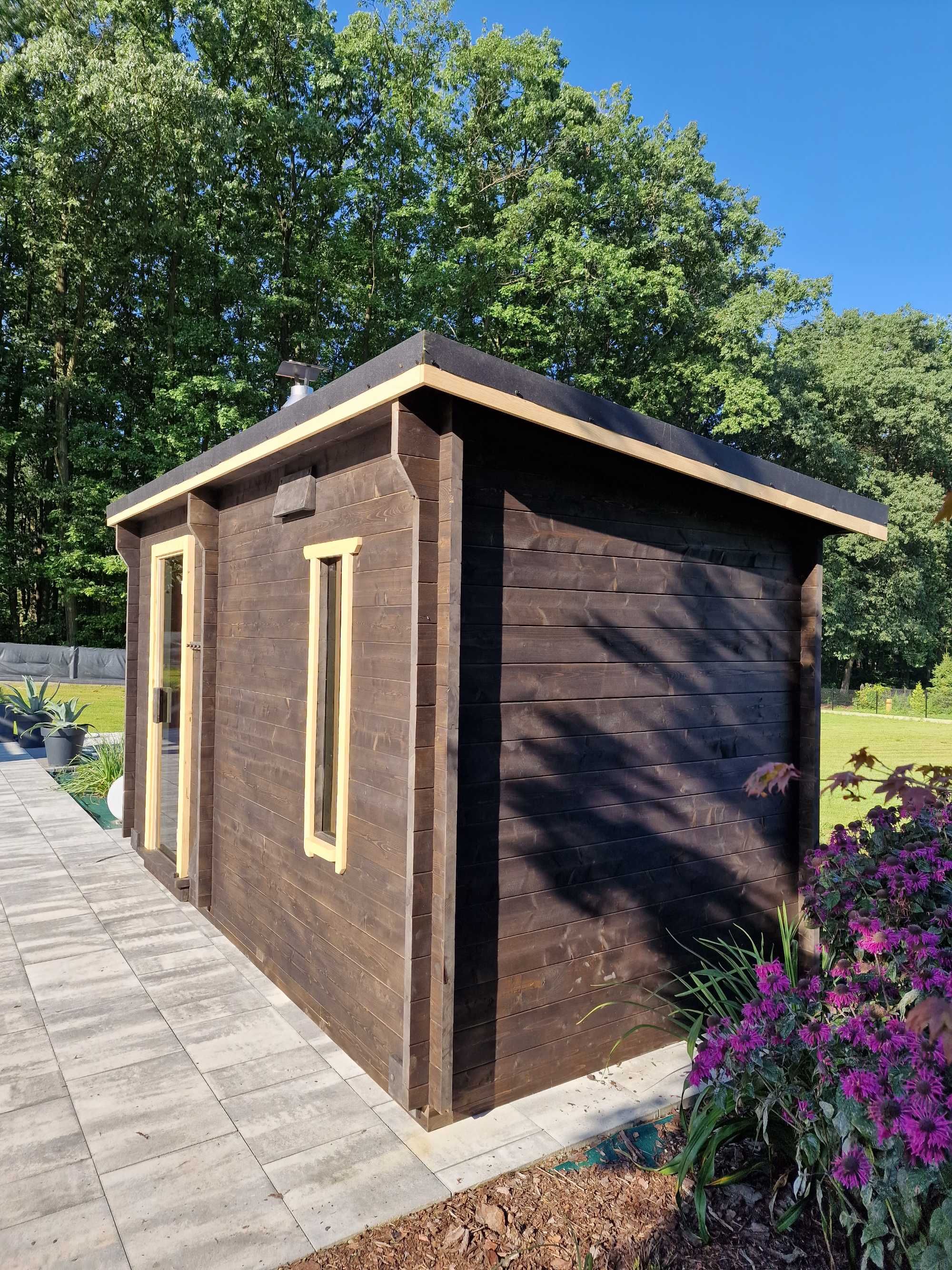 Sauna ogrodowa domek Piec na drewno od SAuN Biecz