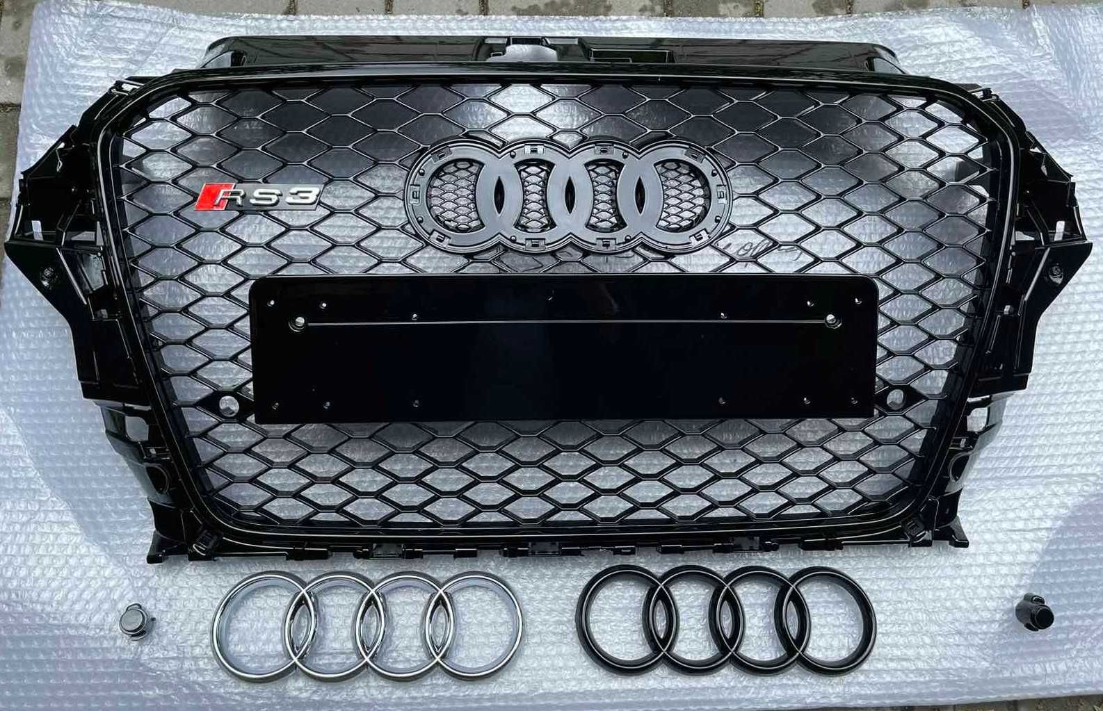 Решетка радиатора Audi A3 8V (12-16) тюнинг стиль S3 RS3