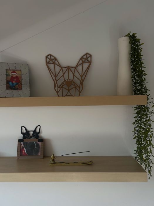 Peça decoracao Buldogue frances