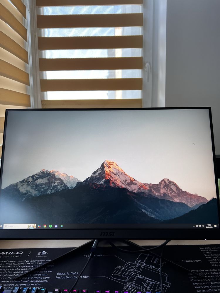 Ігровий компʼютер з монітором від msi 165hz GTX1660 super