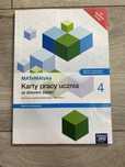 Karty pracy ucznia matematyka 4