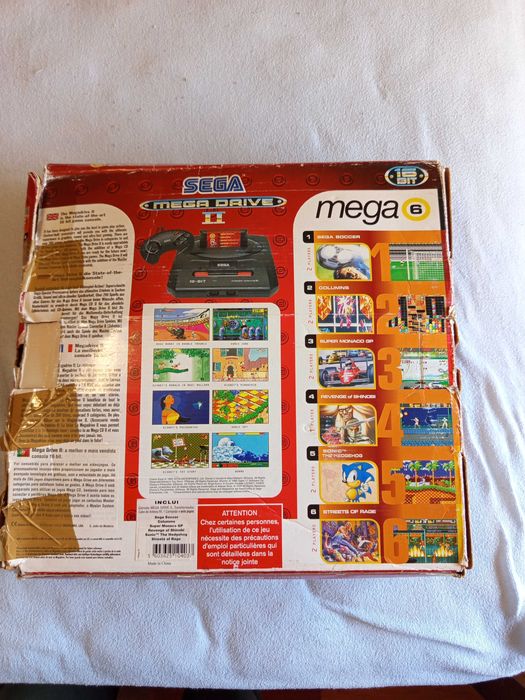 Consola Sega Mega Drive 2