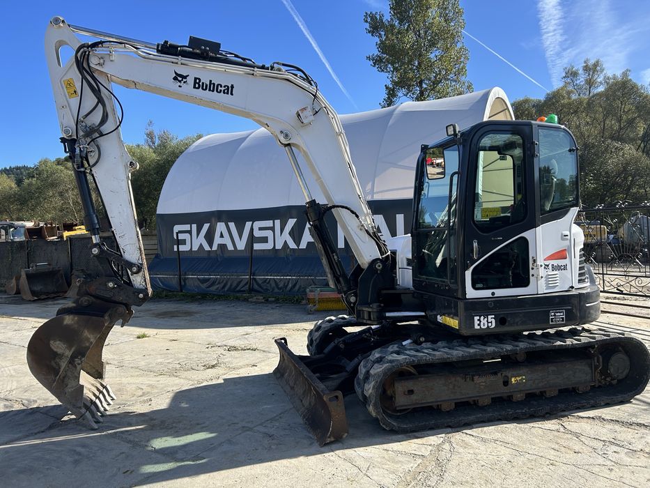 Midikoparka  Bobcat E85 JCB Kubota Sprowadzona 2019 rok Doosan DX E80