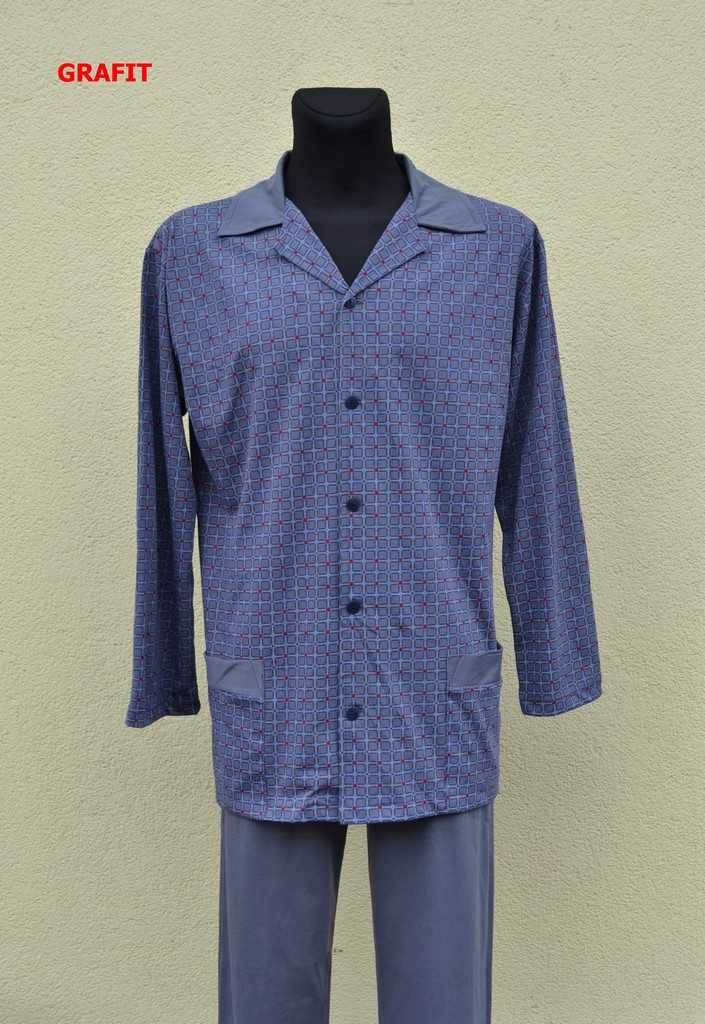 Piżama rozpinana męska roz.182 XL (pon.wyst.)