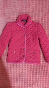 Рожева весняна - осіння курточка на дівчинку 4рочки.\розовая курточка