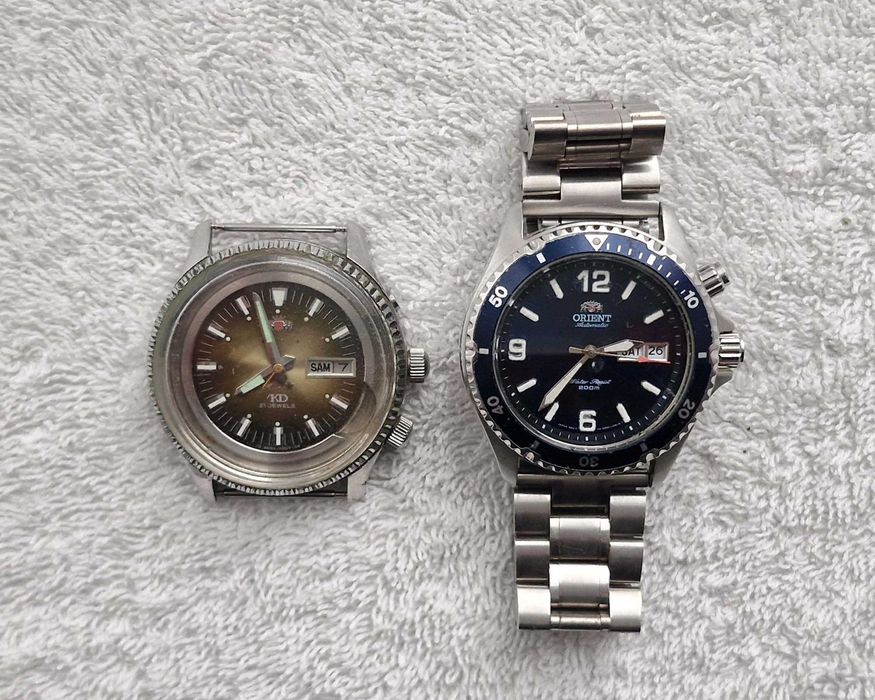 Часы Orient KD King Diver и Orient Mako Автоподзавод (на ходу)