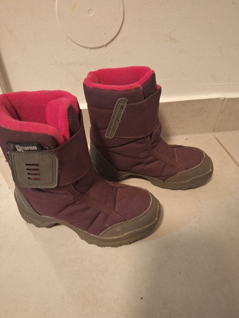 Śniegowce buty zimowe ciepłe r. 28 decathlon