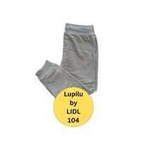 Spodnie dresy dresowe dziecięce Lupilu LIDL 98 104