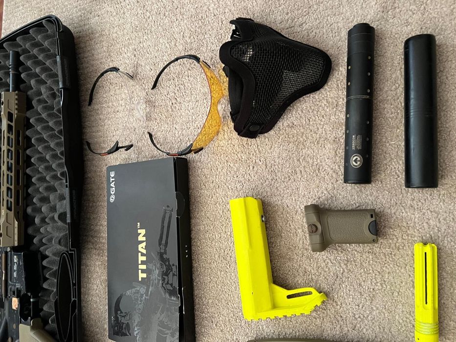 Réplica airsoft m4 full metal