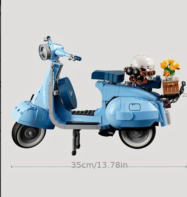 Klocki na wzór LEGO model 10298 Vespa 125 NOWE karton