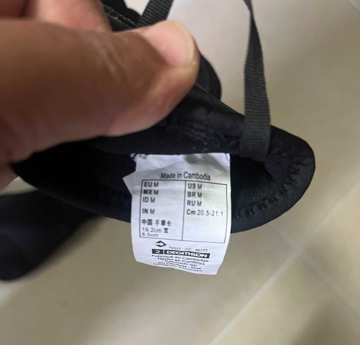 meias e luvas neoprene de surf / mergulho 5mm