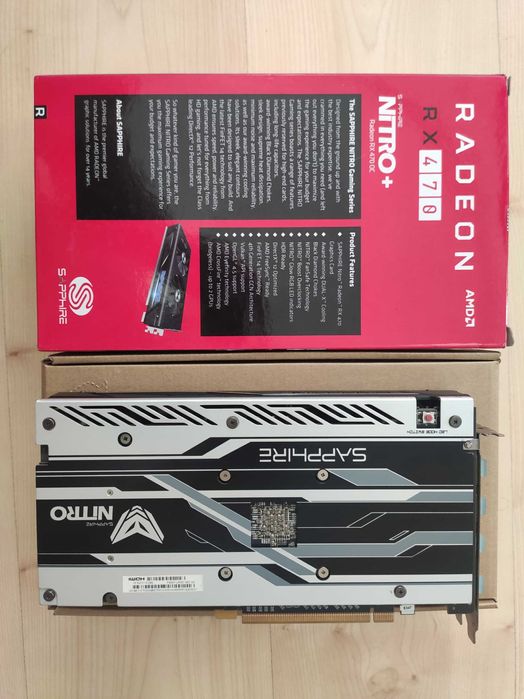 Видеокарта SAPPHIRE NITRO+ AMD Radeon RX 470 4GB