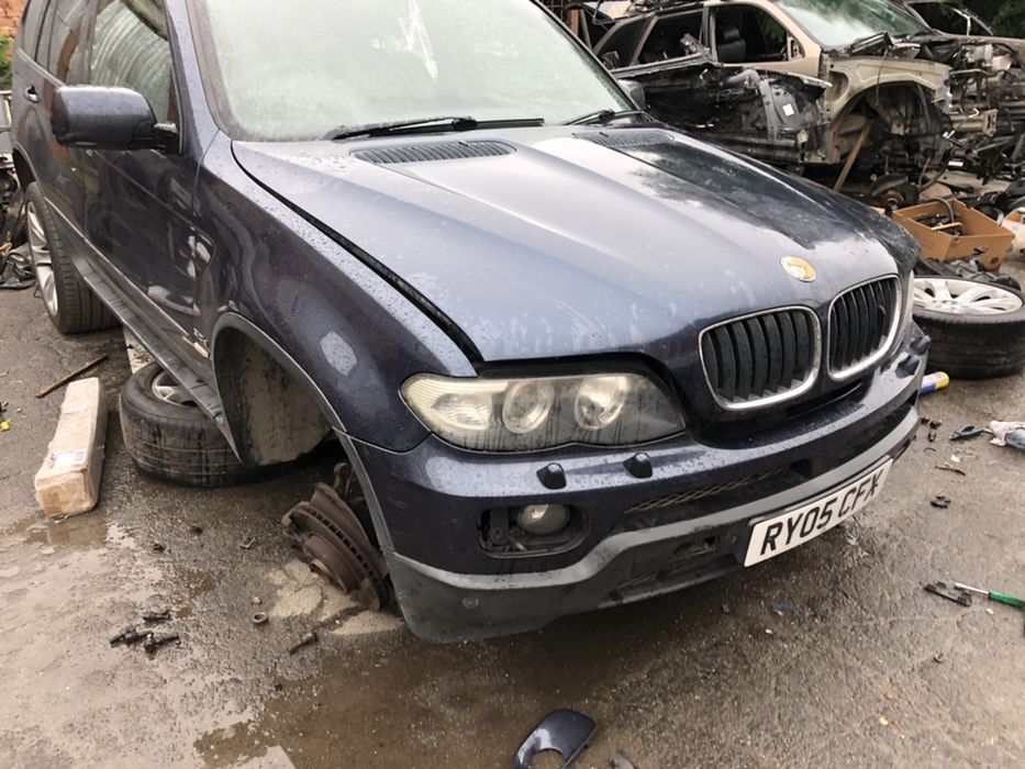 Ляда БМВ Е53 борт Х5 планка открывания подсветка разборка шрот детали