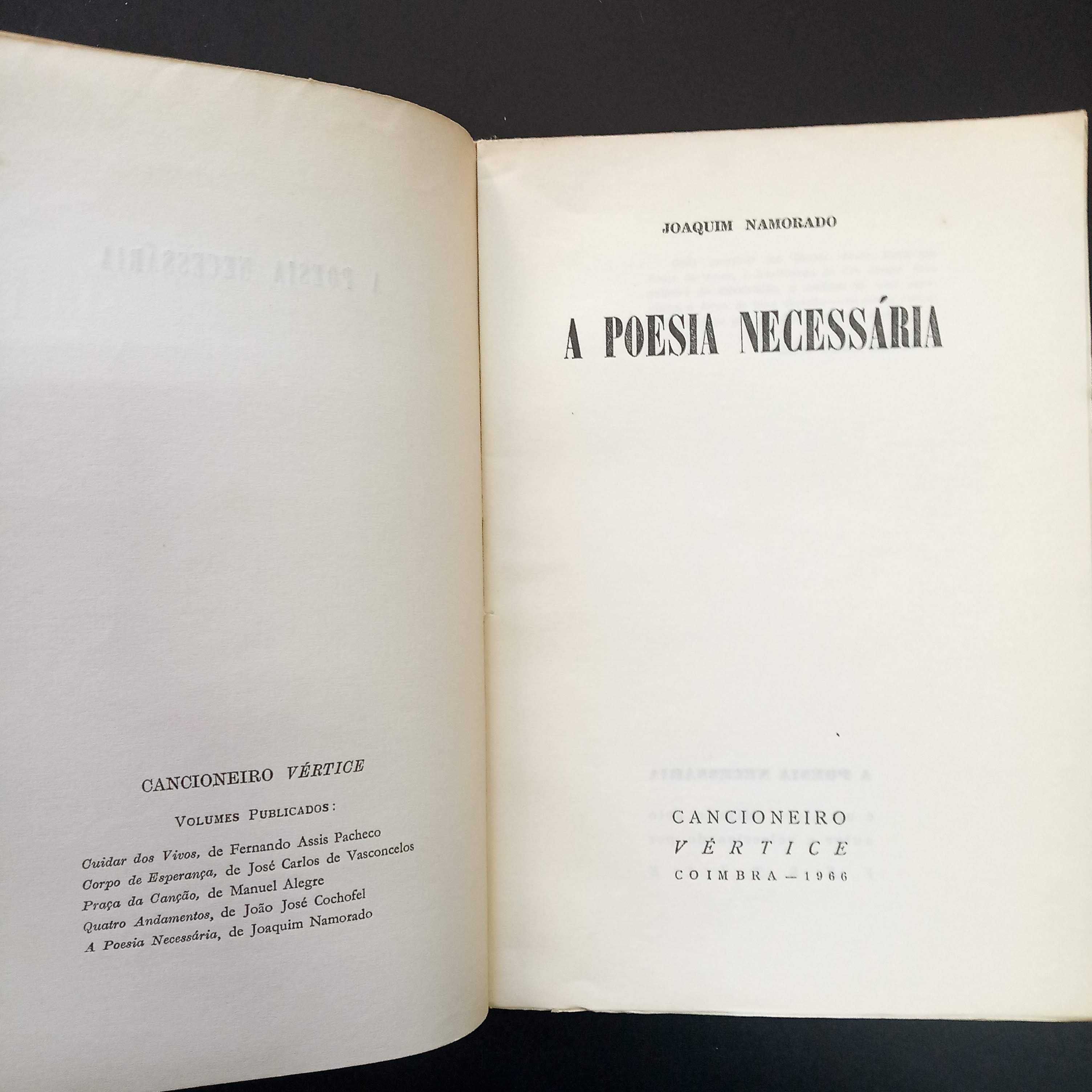 A Poesia Necessária - Joaquim Namorado