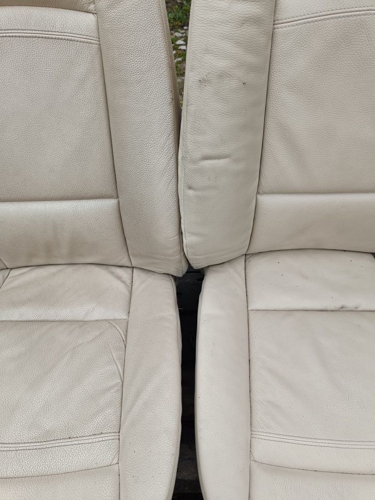 Wnętrze BMW E92 M-pakiet Żółta skóra Beżowy Komplet