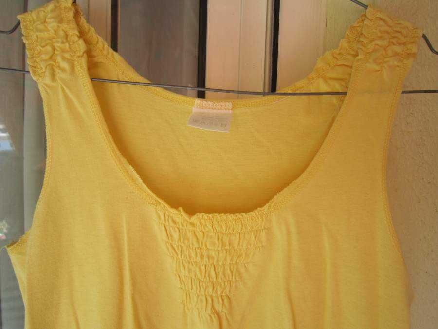 Blusa Amarela Alças - Tamanho M - Mulher