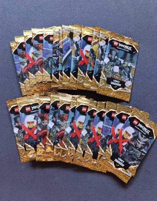 KARTY LEGO ninjago seria 4 łowcy smoków 25 saszetek