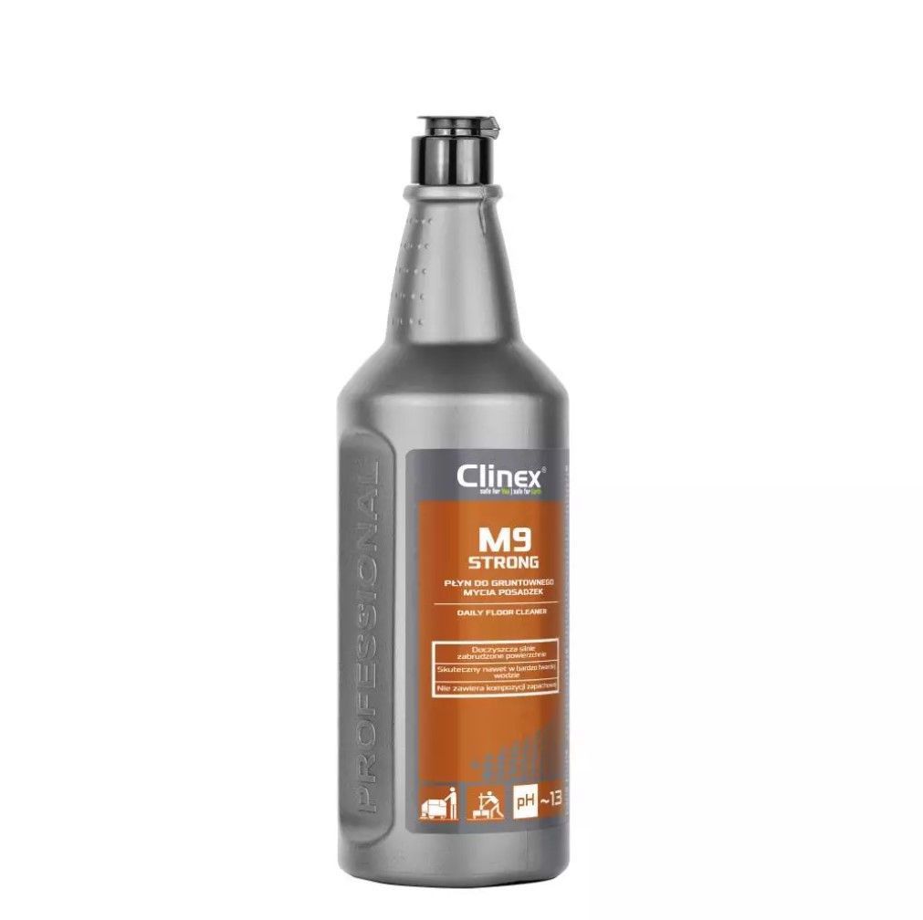 Clinex M9 Strong 1L gruntowne mycie posadzek