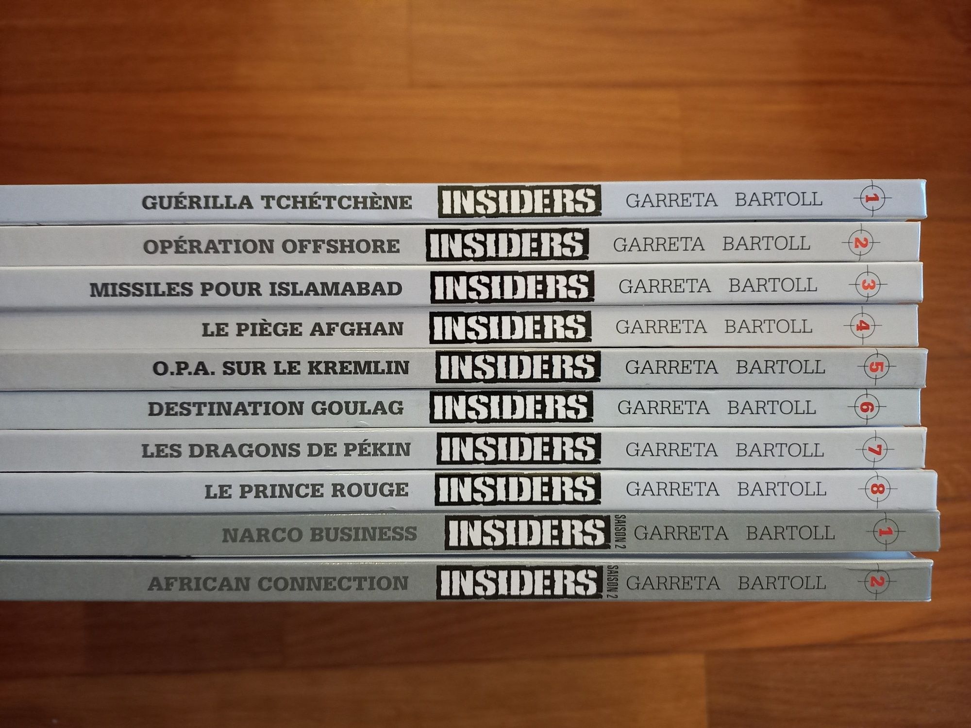 Insiders - Lote de 10 livros