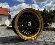 FELGI XF098 BMW E30 8J i 9j 16'' Cudne Złote Ranty