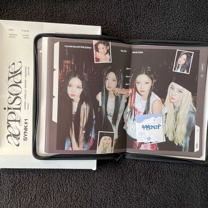 aespa rich man whiplash synk dive dirty work